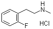 CAS # 1067237-58-4, 2-Fluoro-N-methylbenzeneethanamine hydrochloride (1:1)