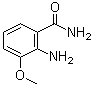 structure of CAS# 106782-78-9, 3-甲氧基-2-氨基苯甲酰胺