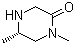 structure of CAS# 1068149-94-9, (S)-1,5-二甲基哌嗪-2-酮