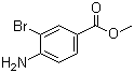 structure of CAS# 106896-49-5, 4-氨基-3-溴苯甲酸甲酯