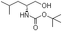 N-叔丁氧羰基-D-亮氨醇分子结构 (CAS 106930-51-2)