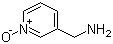 3-氨基甲基吡啶-N-氧化物分子结构 (CAS 106940-10-7)