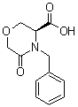 CAS # 106973-37-9, (3S)-4-Benzyl-5-oxomorpholine-3-carboxylic acid