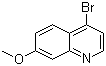 structure of CAS# 1070879-27-4, 4-溴-7-甲氧基喹啉