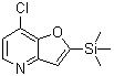 CAS 登录号：1071540-51-6, 7-氯-2-(三甲基硅烷基)呋喃并[3,2-b]吡啶