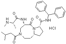 structure of CAS# 1071992-57-8, AT-406 hydrochloride