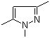 structure of CAS# 1072-91-9, 1,3,5-三甲基吡唑