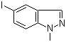 structure of CAS# 1072433-59-0, 5-碘-1-甲基-1H-吲唑
