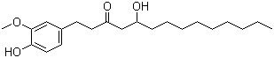 CAS # 107257-18-1, 5-Hydroxy-1-(4-hydroxy-3-methoxyphenyl)-3-tetradecanone