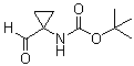 structure of CAS# 107259-06-3, 1-(叔丁氧羰基氨基)环丙烷甲醛