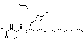 CAS # 1072902-75-0, N-Formyl-L-isoleucine (1S)-1-[[(2S,3S)-3-hexyl-4-oxo-2-oxetanyl]methyl]dodecyl ester