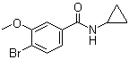 structure of CAS# 1072944-35-4, 4-溴-N-环丙基-3-甲氧基苯甲酰胺