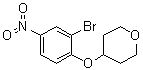 structure of CAS# 1072944-62-7, 4-(2-溴-4-硝基苯氧基)四氢-2H-吡喃