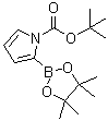 structure of CAS# 1072944-98-9, 1-(tert-Butoxycarbonyl)-1H-pyrrole-2-boronic acid pinacol ester