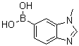 (1-Methyl-1H-benzimidazol-6-yl)boronic acid molecular structure (CAS 1072945-87-9)