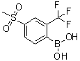 CAS 登录号：1072946-16-7, [4-(甲基磺酰基)-2-(三氟甲基)苯基]硼酸