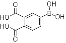 structure of CAS# 1072946-35-0, 4-硼酸基-1,2-苯二甲酸