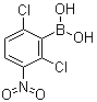 structure of CAS# 1072946-37-2, (2,6-二氯-3-硝基苯基)硼酸