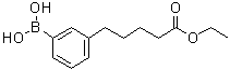 structure of CAS# 1072946-57-6, 3-硼酸基苯戊酸乙酯