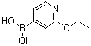 structure of CAS# 1072946-58-7, 2-乙氧基吡啶-4-基硼酸