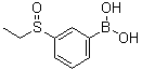 [3-(Ethylsulfinyl)phenyl]boronic acid molecular structure (CAS 1072952-07-8)