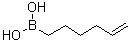 5-Hexen-1-ylboronic acid molecular structure (CAS 1072952-16-9)