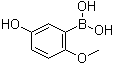structure of CAS# 1072952-43-2, B-(5-羟基-2-甲氧基苯基)硼酸