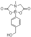 2-(4-(Hydroxymethyl)phenyl)-6-methyl-1,3,6,2-dioxazaborocane-4,8-dione molecular structure (CAS 1072960-82-7)