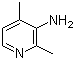 structure of CAS# 1073-21-8, 2,4-二甲基-3-氨基吡啶