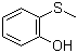 structure of CAS# 1073-29-6, 2-羟基茴香硫醚