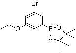 structure of CAS# 1073339-03-3, 3-Bromo-5-ethoxyphenylboronic acid pinacol ester