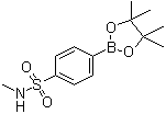 structure of CAS# 1073353-47-5, [4-(N-Methylsulfamoyl)phenyl]boronic acid pinacol ester