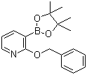 structure of CAS# 1073371-81-9, 2-苄氧基吡啶-3-硼酸频哪醇酯