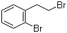 CAS # 1074-15-3, 1-Bromo-2-(2-bromoethyl)benzene, 2-(2-Bromoethyl)-1-bromobenzene, 2-(o-Bromophenyl)ethyl bromide, 2-Bromo-1-(2-bromoethyl)benzene, 2-Bromophenethyl bromide, NSC 338402, o-Bromophenethyl bromide