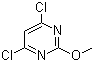 structure of CAS# 1074-40-4, 4,6-二氯-2-甲氧基嘧啶