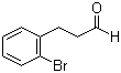 structure of CAS# 107408-16-2, 3-(2-Bromophenyl)propionaldehyde