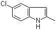 CAS # 1075-35-0, 5-Chloro-2-methyl-1H-indole