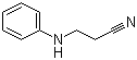 CAS 登录号：1075-76-9, 3-(苯氨基)丙腈, N-氰乙基苯胺