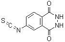 structure of CAS# 107807-39-6, 异发光氨异硫氰酸酯