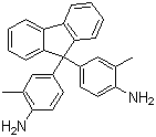 structure of CAS# 107934-60-1, 9,9-双(4-氨基-3-甲基苯基)芴