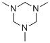 1,3,5-三甲基六氢-1,3,5-三嗪分子结构 (CAS 108-74-7)