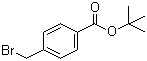 structure of CAS# 108052-76-2, 4-溴甲基苯甲酸叔丁酯