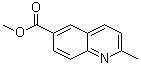 structure of CAS# 108166-01-4, 2-甲基喹啉-6-羧酸甲酯