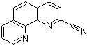 structure of CAS# 1082-19-5, 1,10-Phenanthroline-2-carbonitrile