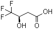 structure of CAS# 108211-36-5, (R)-3-羟基-4,4,4-三氟丁酸