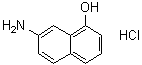 structure of CAS# 1082649-42-0, 7-氨基-1-萘酚盐酸盐