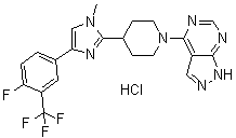 structure of CAS# 1082948-81-9, LY-2584702 盐酸盐