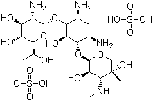 Geneticin molecular structure (CAS 108321-42-2)