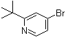 structure of CAS# 1086381-30-7, 4-Bromo-2-(1,1-dimethylethyl)pyridine