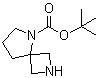 structure of CAS# 1086398-04-0, 2,5-二氮杂螺[3.4]辛烷-5-羧酸叔丁酯